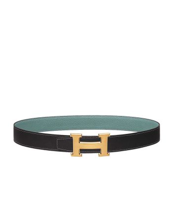 Hermes H Belt Buckle & Reversible Leather Strap 32mm