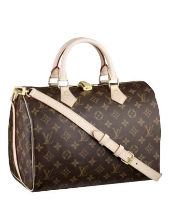 Louis Vuitton monogram speedy M40391 Brown