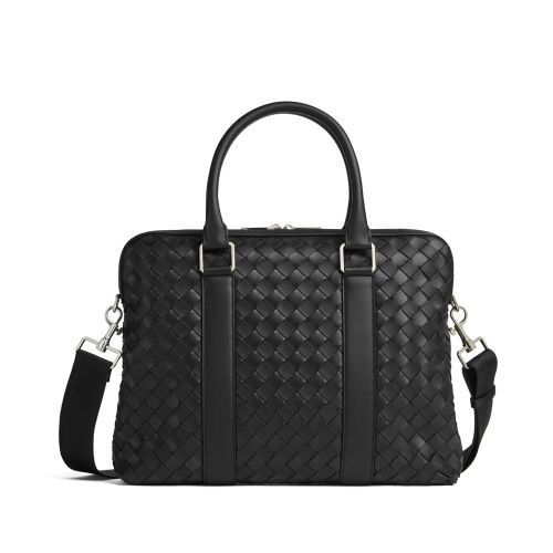 Bottega Veneta Slim Classic Intrecciato Briefcase 690702 